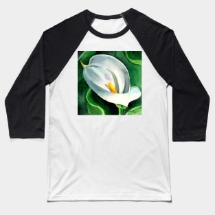 Calla Lily Drama Baseball T-Shirt